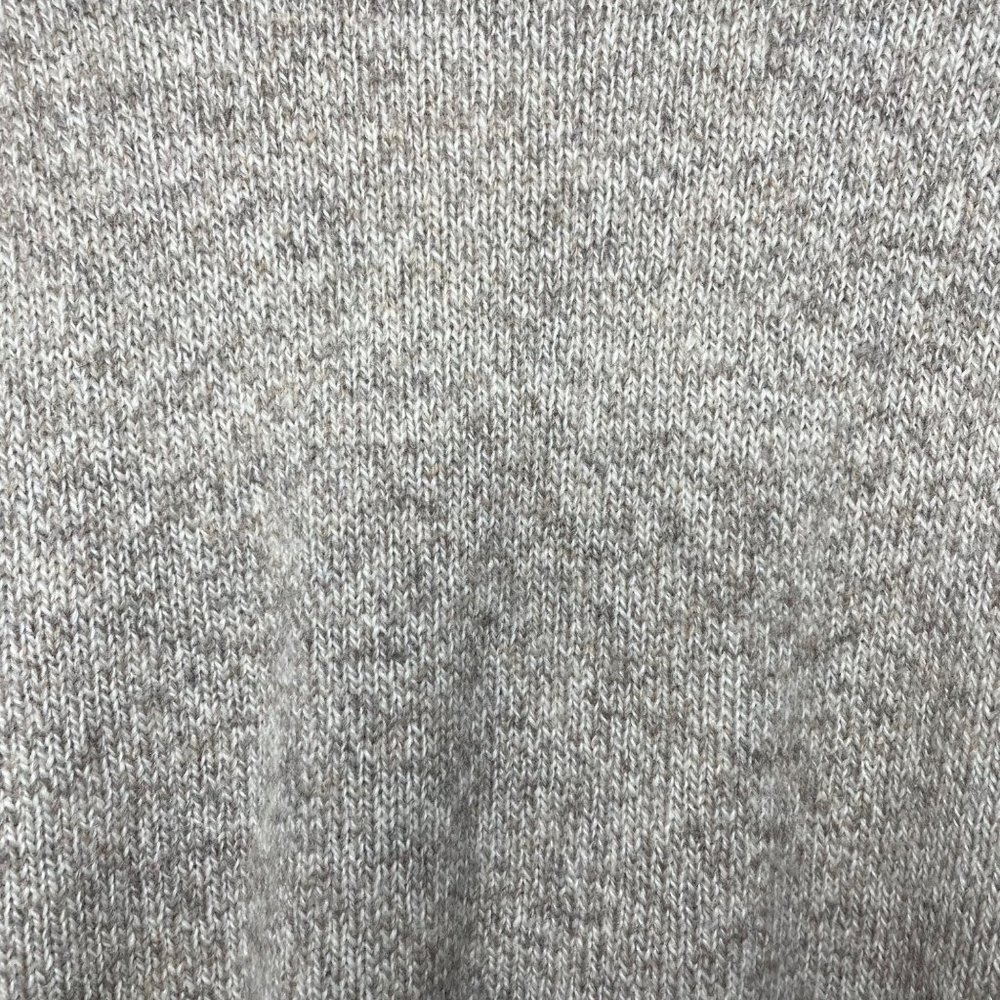 Woolrich Wool Blend Sweater in Oat Mix Tan Crew Neck Men's Size Large Sz L - Picture 4 of 8